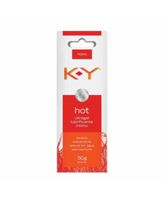 imagem de Gel lubrificante intimo ky hot 50g - SEMINA