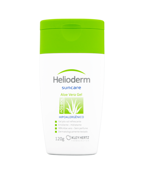 imagem do produto Gel ps sol helioderm 98% aloe vera 2em1 120g - HERTZ
