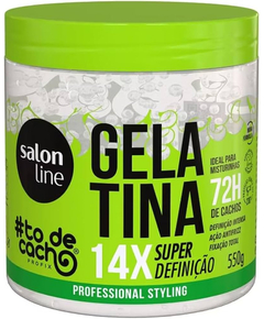 imagem de Gelatina capilar super definição tõ de cacho 550g - SALON LINE