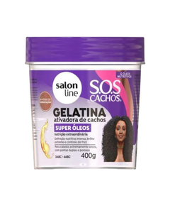 imagem de Gelatina sos salon line super óleos 400g - SALON LINE