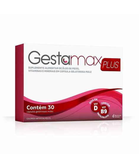 imagem do produto Gestamax Plus C 30 Cpsulas Gel - HYPERA PHARMA