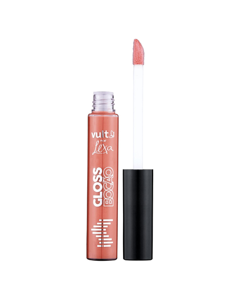 imagem do produto Gloss labial vult boc o feat lexa bronze embraza 5ml - VULT COSMETICA