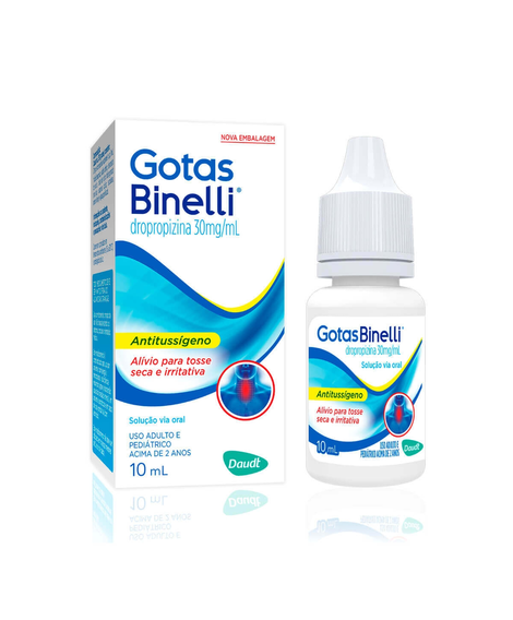 imagem do produto Gotas binelli 10ml - MEGALABS