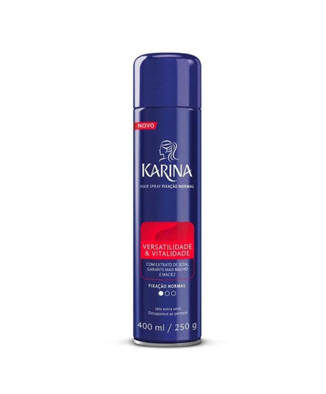 imagem do produto Hair spray fix karina normal 400ml - KARINA