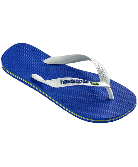 imagem do produto Havaianas logomania brasil branco 41/42 - HAVAIANAS