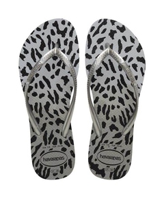 imagem de Havaianas slim animals cinza/cinza 37/38 - HAVAIANAS