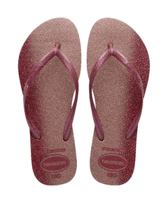 imagem de Havaianas slim gloss amaranto 35/36 - HAVAIANAS