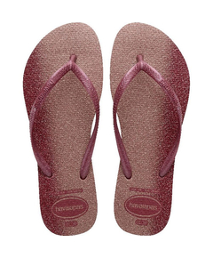 imagem de Havaianas slim gloss amaranto 39/40 - HAVAIANAS