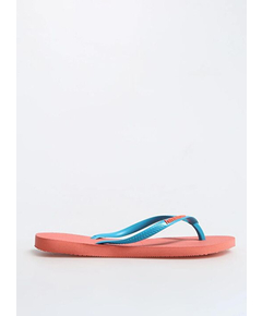 imagem de Havaianas slim logo pop rosa piach 35/36 - HAVAIANAS