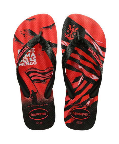 imagem do produto Havaianas time flamengo preto 41/42 - HAVAIANAS