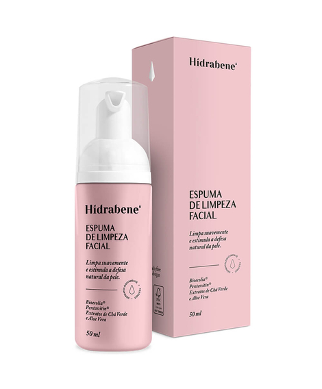 imagem do produto Hidrabene espuma de limpeza facial 50ml - DAHUER