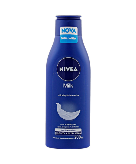 imagem do produto Hidratante Corporal Nivea Milk Pele Seca A Extrasseca 200ml - BEIERSDORF