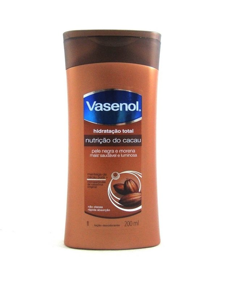 imagem do produto Hidratante Vasenol Nutrio do Cacau 200ml - UNILEVER