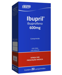 imagem de Ibupril 600mg 20 comprimidos - TEUTO
