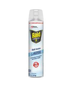 imagem de Inseticida raid aerosol multi insetos água purificada 420ml - CERAS JOHNSON