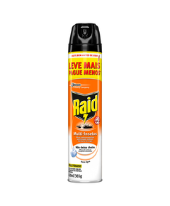 imagem de Inseticida raid aerosol multi insetos não deixa cheiro 420ml - CERAS JOHNSON