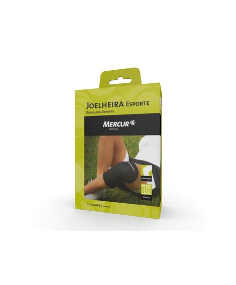 imagem do produto Joelheira esporte g mercur sem orifcio - MERCUR