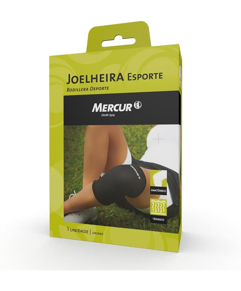 imagem do produto Joelheira esporte p mercur sem orifcio - MERCUR