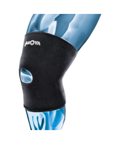 imagem de Joelheira neo com orificio mova preta tam g 16633 - MIDIAN