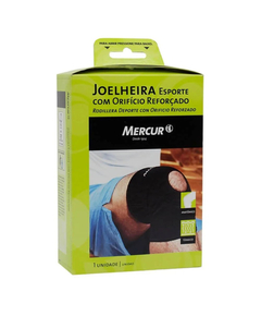 imagem de Joelheira sport com orifício reforçado gg mercur - MERCUR
