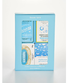 imagem de Kit 4 sabonetes granado glicerina tradicional - GRANADO
