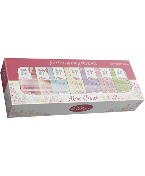 imagem do produto Kit alma de flores sabonete c/4 40g - MEMPHIS