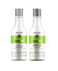 imagem de Kit capilar inoar cicatrifios shampoo+condicionador 500ml - INOAR