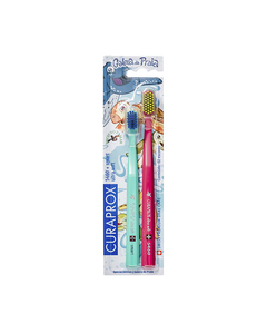 imagem de Kit escova dental curaprox 5460+ smart ultrasoft - CURAPROX