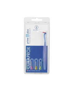 imagem de Kit escova interdental curaprox  prime plus + 4 refis - CURAPROX
