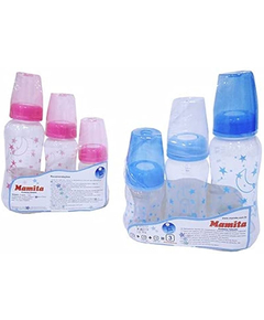 imagem de Kit mamadeira mamita oceano pop 3 unidades - MAMITA