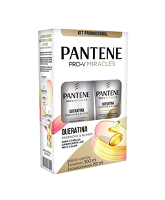 imagem de Kit pantene shampoo 300ml + cond 150ml queratina  - PROCTER E GAMBLE