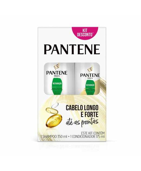 imagem do produto Kit pantene shampoo 350ml + cond 175ml restaurao - PROCTER E GAMBLE