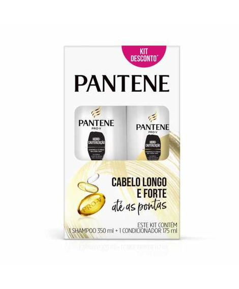 imagem do produto Kit Pantene Shampoo 350ml + Condicionador 175ml Hidro-cauter - PROCTER & GAMBLE