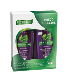 imagem de Kit phytoervas antiqueda shampoo +condicionador 250ml - PHYTOERVAS