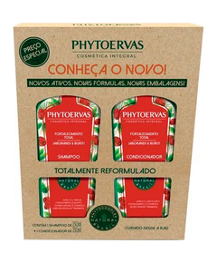 imagem de Kit phytoervas fortalecimento total  shampoo + cond 250ml - PHYTOERVAS