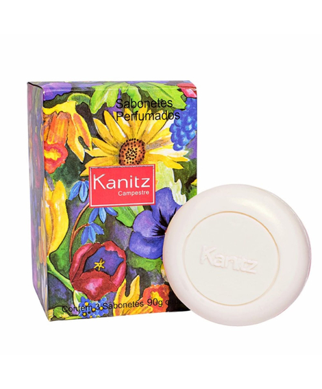 imagem do produto Kit sabonete kanitz campestre 3 unidade 90g - KANITZ