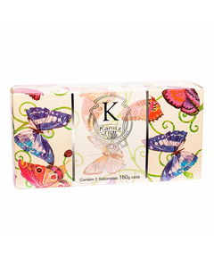 imagem de Kit sabonete kanitz garden butterfly 2 unidades - KANITZ