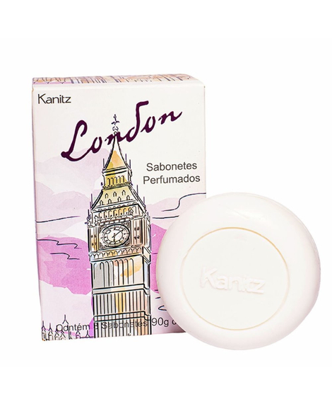imagem do produto Kit sabonete kanitz london 3 unidades 90g - KANITZ