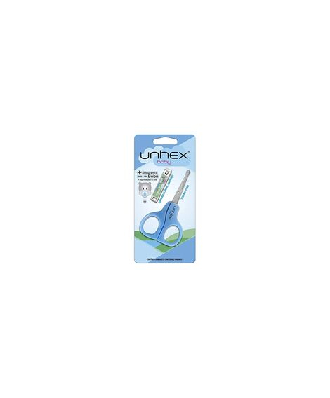 imagem do produto Kit unhex cortador de unha+tesoura baby  - MERHEJE