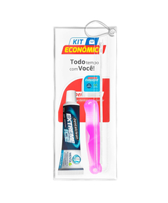 imagem de Kit viagem dentalclean plus fio+escova+gel - DENTALCLEAN