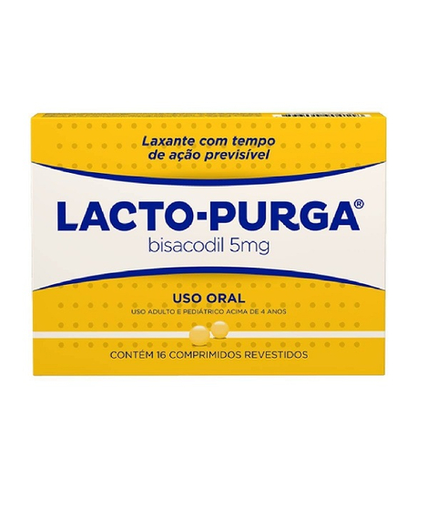 imagem do produto Lacto purga 16 comprimidos - HYPERA PHARMA