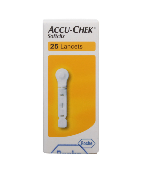 imagem do produto Lancetas accu chek softclix 25 unidades - ROCHE