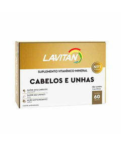 imagem de Lavitan cabelos e unhas 60 cápsulas - CIMED