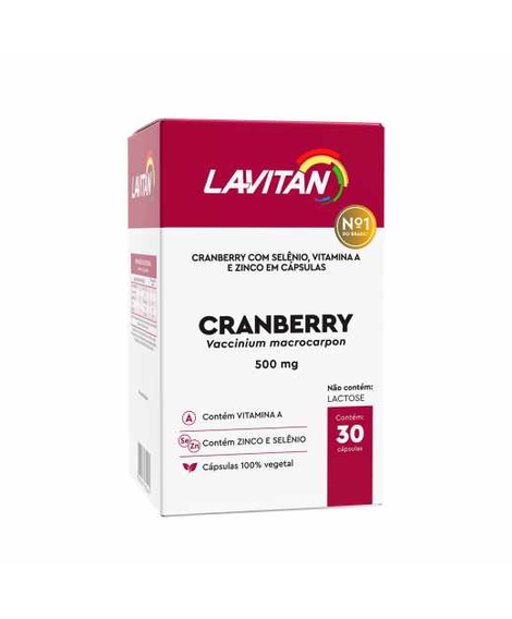 imagem do produto Lavitan cranberry 30 cpsulas - CIMED