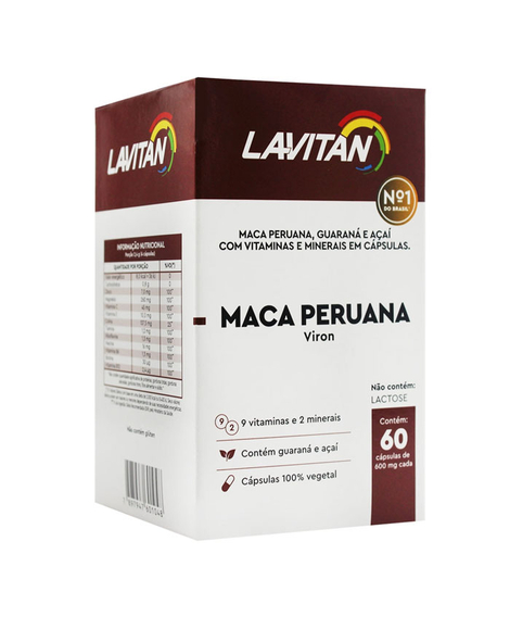 imagem do produto Lavitan maca peruana 60 comprimidos - CIMED