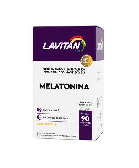 imagem do produto Lavitan melatonina 90 comprimidos maracuj - CIMED