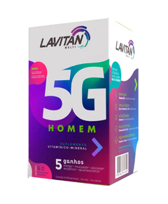 imagem de Lavitan super fórmula a-z homem 60 comprimidos - CIMED