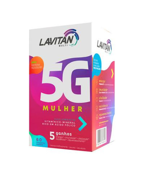 imagem do produto Lavitan super frmula a-z mulher 60 comprimidos - CIMED