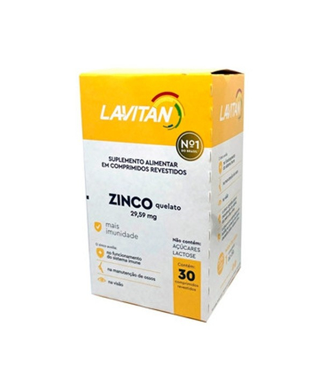 imagem do produto Lavitan zinco 30 comprimidos - CIMED
