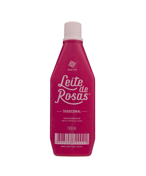 imagem do produto Leite de rosas 100ml - LEITE DE ROSAS